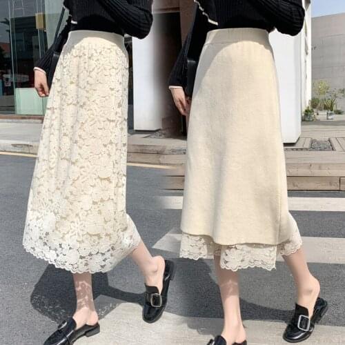 Женские трикотажные юбки ZRFTVCXKY China At AliExpress