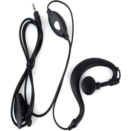 2pcs 1-Pin 2.5mm Jack Plug PTT MIC Earpiece For RETEVIS RT388 RT628 RT32 Kids Radio Walkie Talkie Accessories