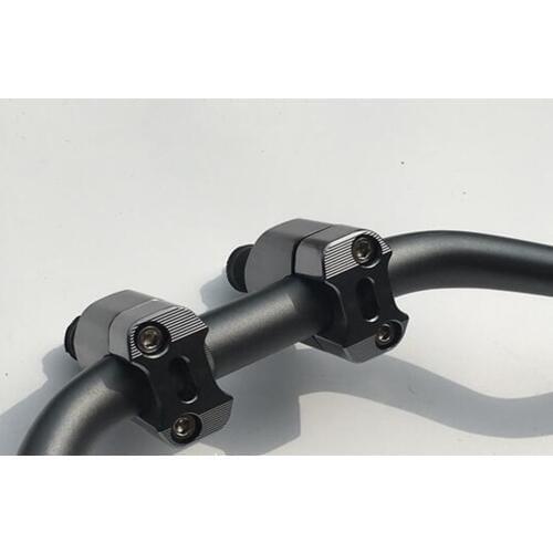 2pcs Motorcycle Handlebar Risers Mount Clamps (28mm, 1 1/8inch) for Motorcycle /Dirt Bike/ ATV