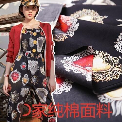 2018 custom gemstone epaulets100% cotton fabric digital printing active direct spray process printing fabric factory direct sale