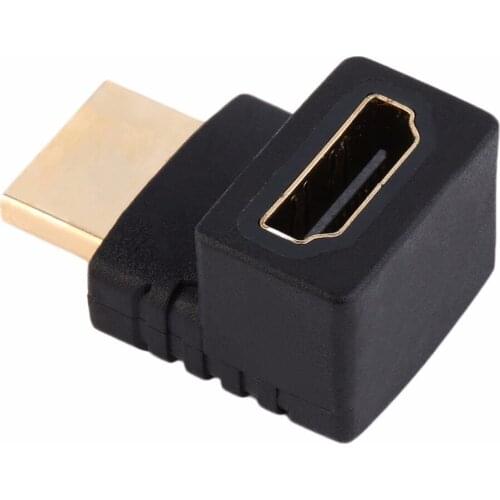 270 Degree Right Angled HDMI A Male to Female Cable Coupler Adaptor For HDTV