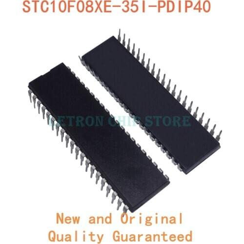 5PCS STC10F08XE-35I-PDIP40 DIP40 STC10F08XE 35I-PDIP40 DIP-40 STC10F08XE35I-PDIP40 DIP new and original IC Chipset