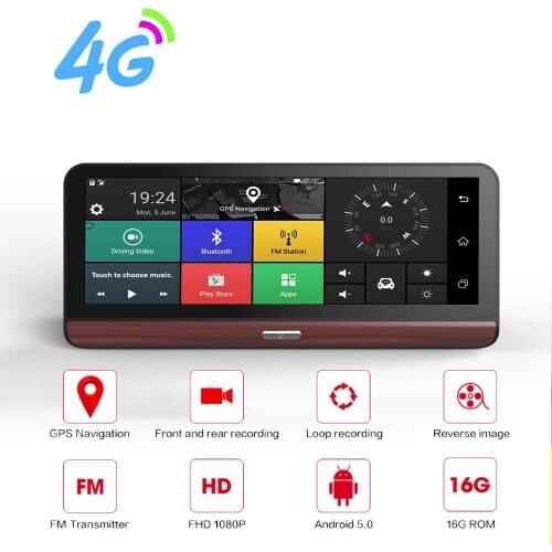 7.84'' Touch Screen Full Hd 1080p Camera High Quality Wifi Dash Cam Gps Navigation Car Dvr Blackbox With Adas And G-sensor