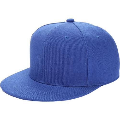 22 Styles Women Men Summer Hip Hop Style Baseball Cap Flat Bill Brim Blank Solid 55cm-65cm