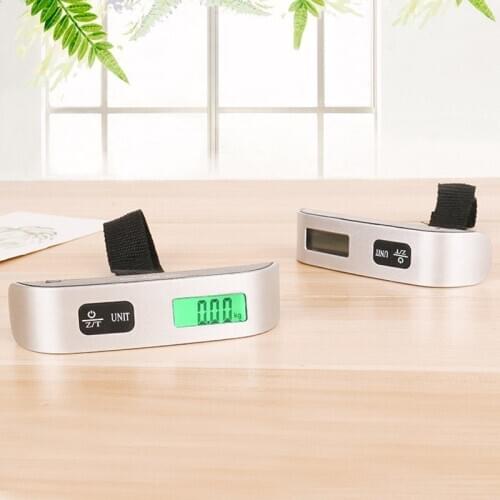 T-scale 50kg express scale mini portable luggage scale digital electronic hand scale hanging scale foreign trade