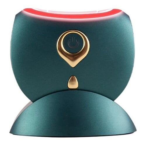 Beauty Instrument 3 Color LED Photon Therapy Vibration Electric Face Anti Wrinkle Massager Neck Lifting Device