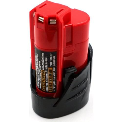 Power tool battery for Mil 10.8A 1500mAh 48-11-2401 48-11-2402 C12B C12 BX M12 2207-20,2207-21,2238-20,2238-21,2239-20,2239-21