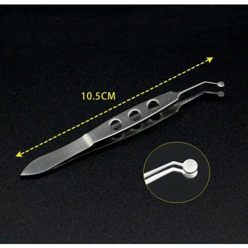 Eyelid Meibomian Gland Massage Tweezers Turning Eyelid Turning Eyelid Surgical Tweezers Clips Meibomian Gland Blocking Dredging