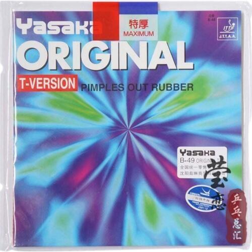 Original Yasaka Original T-Version table tennis rubber B-49 table tennis rackets racquet sports indoor sports paddle pingpong