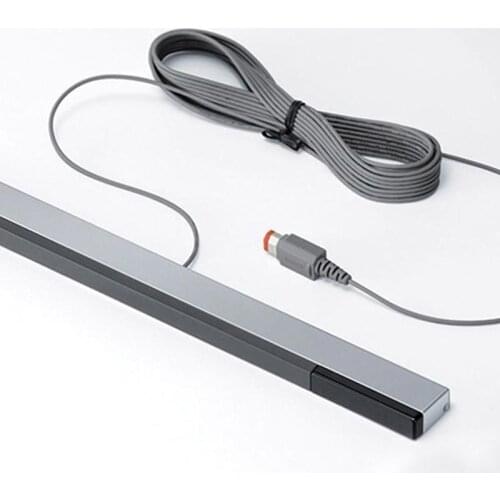 Wired Infrared IR Signal Ray Sensor Bar Receiver for Nitendo Wii Remote Control