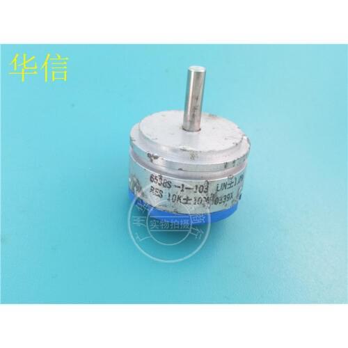 [VK] Used BOURNS 6538S-1-103 10K conductive plastic potentiometer angle sensor switch