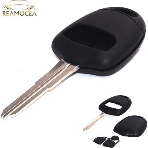 Reamocea 2 Button Black Plastic Car Remote Key Fob Shell Case Replacement Fit For Mitsubishi Pajero Triton Lancer Evo
