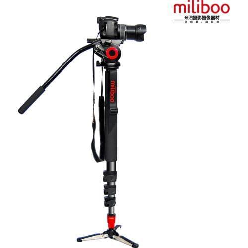 Miliboo MTT704A Aluminum Alloy Monopod Tripod With Fluid Head For Dslr Camera And High Stability Than Manfrotto