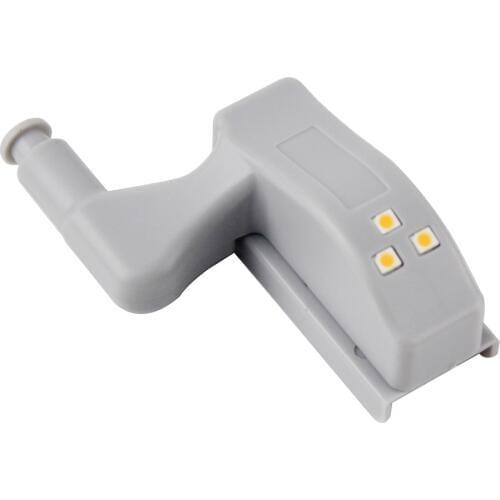 BORUiT LED Cabinet Light Sensor Night Light for Kitchen Bedroom Cabinet Inner Hinge Lamp Wireless Wardrobe Sensor Closet Light
