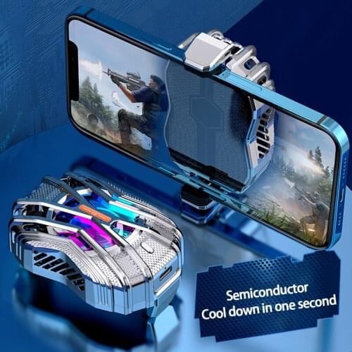 Universal Mobile Phone Radiator Gaming Phone Cooler Adjustable Portable Fan Holder Heat Sink For Huawei Xiaomi iPhone Samsung
