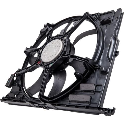 Radiator Condenser Cooling Fan for BMW F01 F02 F10-F13 3 Pins L6 3.0L Sedan 17427599493 17428509741