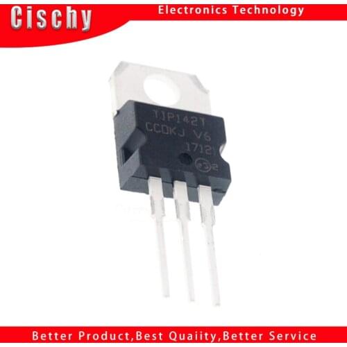 10PCS TIP142T TIP142 15A/100V Darlington transistor TO-220 NPN new original