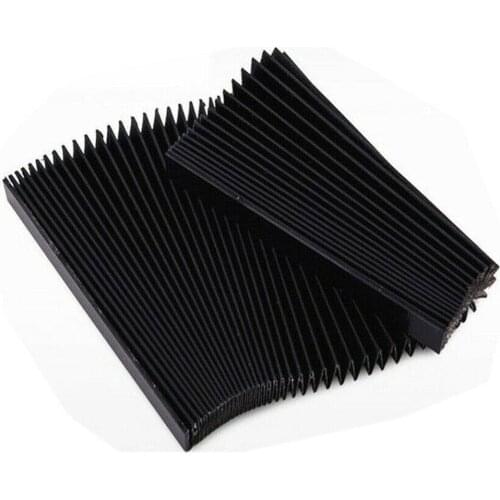 130mm Flexible CNC Engraver Machine Protector Flat Accordion Bellow Cover 1PC