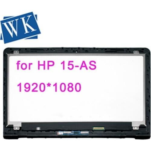 15.6'' 857439-001 IPS LCD Laptop Touch Screen Digitizer with Frame B156HAN04.0 For HP Envy 15-AS series 1920x1080