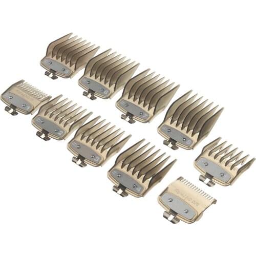 2/8/10Pcs Hair Clipper Cutting Guide Comb Guards 1.5-25mm Limit Comb Tools Kit for WAHL for 46x38mm Cutting Head Hair Clipper