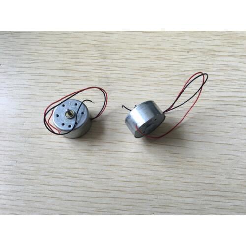 2 Pcs RF300CA-11440 DC 3V 3600RPM Micro Motor Wire for DVD CD
