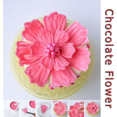 3pcs Daisy Petal Metal Cutter Chocolate Flower Petal Cutter Fondant Sugarcraft Cake Cutter Cake Decorating Moulds for Cakes