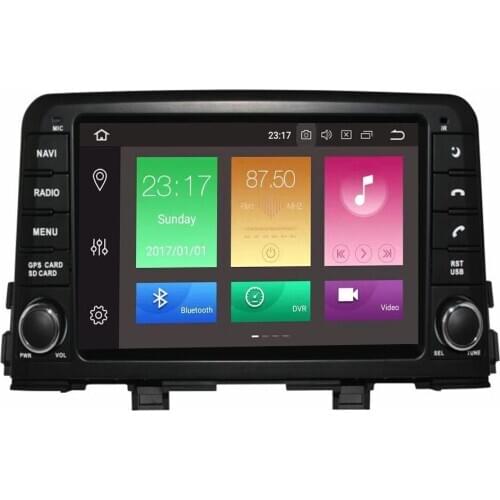 8 Inch Android 10 RAM 4GB RAM 32GB Car GPS Navigation DVD Player Auto Stereo Head Unit for KIA PICANTO MORNING 2017 2018 2019