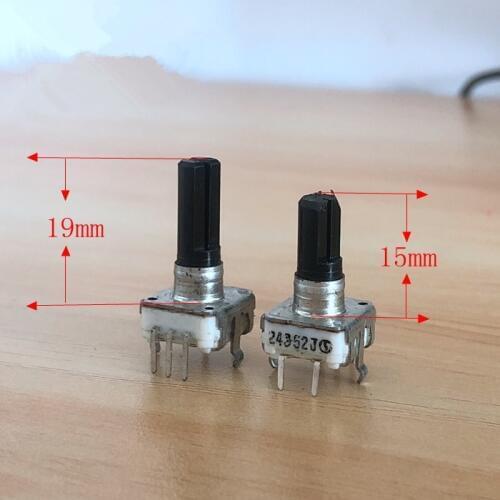 Free Ship 10pcs/lot EC12 with buttons rotary ENCODER coding switch ENCODER digital potentiometer