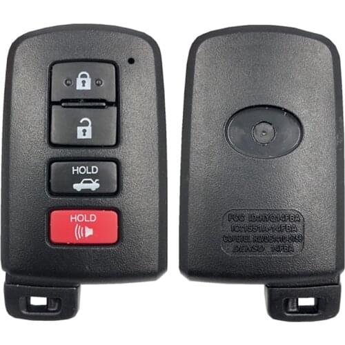CN007144 Aftermarket For Toyota 2012-2020 4 Button Smart Key 312MHZ G BOARD 281451-0020 P/N 89904-06140 HYQ14FBA