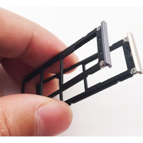 Sim Card Reader Holder For Xiaomi Redmi Note 5A Note5A Sim Tray Replacement Part