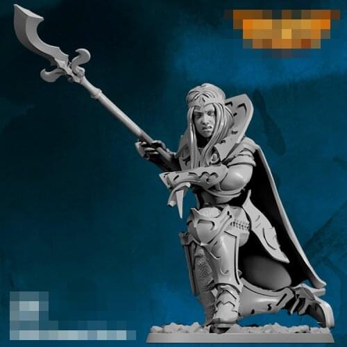 28mm Resin Model figure GK Alisha Female Vampire Warrior Fantasy theme Unassembled and unpainted kit