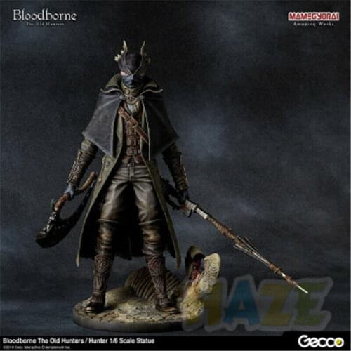 Game Bloodborne The Old Hunters Statue PVC Action Figure Model Toys 12'' Collection Figure Figurine Toys Kids Gifts In Box