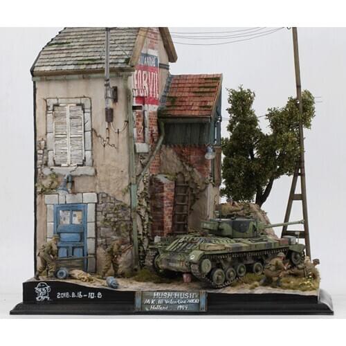 1/35 Scene Assembly Building Materials For Sand Table Model DIY Kit