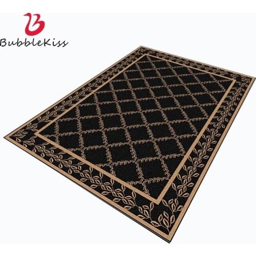 Bubble Kiss Nordic Style Carpet Modern Home Bedroom Decor Rug Golden Pattern Stitching Living Room Carpet Large Bedside Area Rug