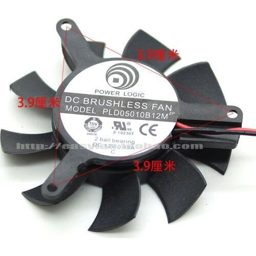 NEW POWER LOGIC PLD05010B12M Double Ball bearing cooling fan