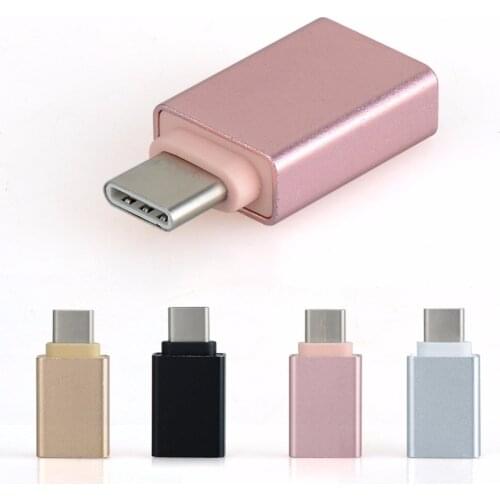 New USB 3.1 Type-C USB Adapter Mi4c Micro USB Female To OTG USB Type C Typec Male Cable Convertor Connector Mini Fast Data Sync