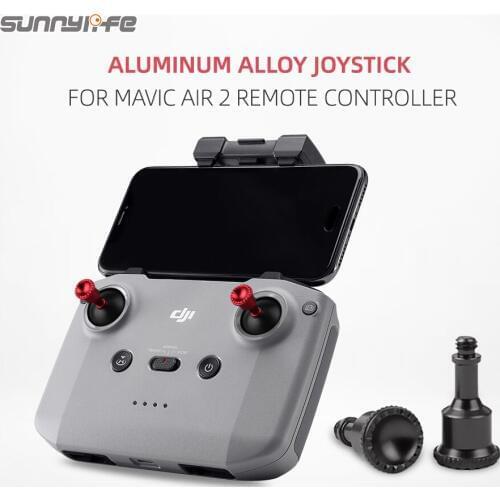 Sunnylife Thumb Rocker Cover CNC Aluminum Alloy Joysticks Lever for MAVIC AIR 2 Remote Controller