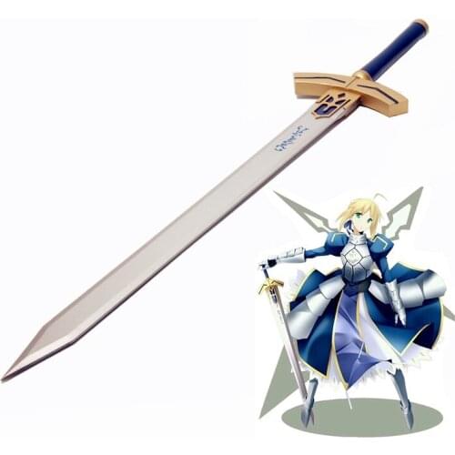 Fate Stay Night Saber Arthur Cosplay Prop Wooden Weapon for Anime Lovers Cosplay Props Toys Decorative Weapon Toys
