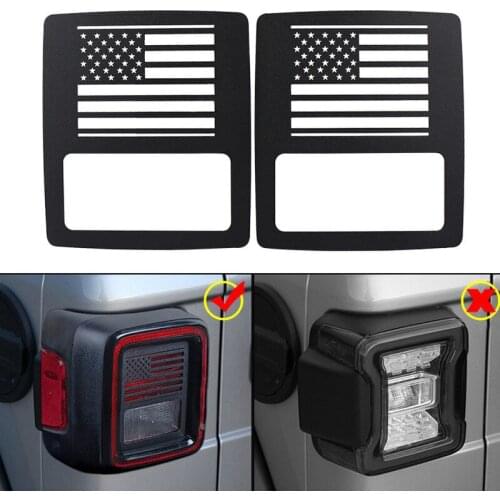 Jeep Wrangler Tail Light Guards Covers Brake Light Cover for Rear Taillights 2007-2017 Jeep Wrangler JK Unlimited Accessories