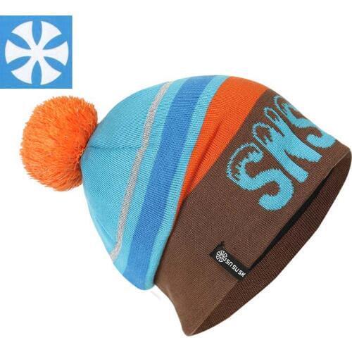 Winter Ski Hat Warm Fleece Night Reflection Caps For Men Hats Female Beanies Skullies Gorros Hombre Snowboard Cap gorros de lana