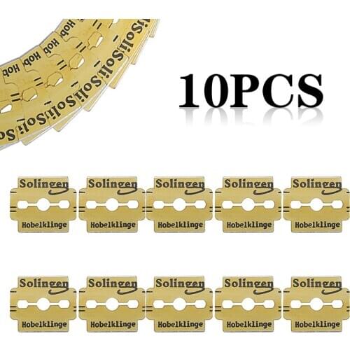 10pcs Stainless Steel Razor Blades Hand Feet Pedicure Razor Blade Safe Care Tool Dead Skin Cuticle Remover 2.5X2.3CM