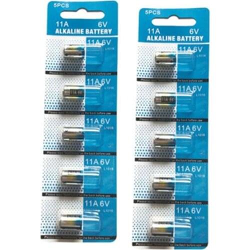 10X 11A 6V alkaline battery car remote control battery L1016 forAnti-theft alarm system