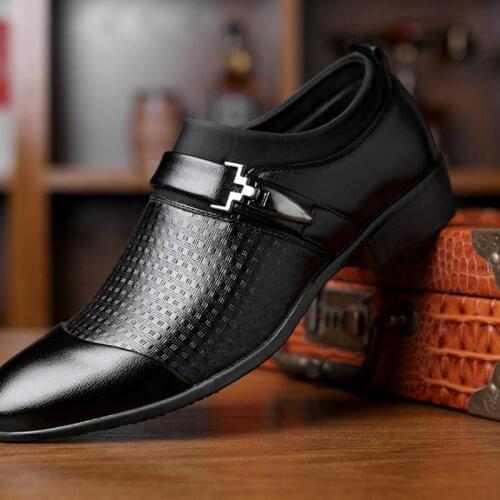 2019 Shoes for Men Loafers Slip on Men Dress Shoes Business Shoes Zapatos De Hombre De Vestir Formal Shoes Men Sapato Social