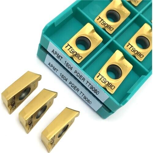 APMT1604 PDER TT9080 Indexable tool Milling insert turning tool CNC metal lathe tools high quality Cutting turning insert