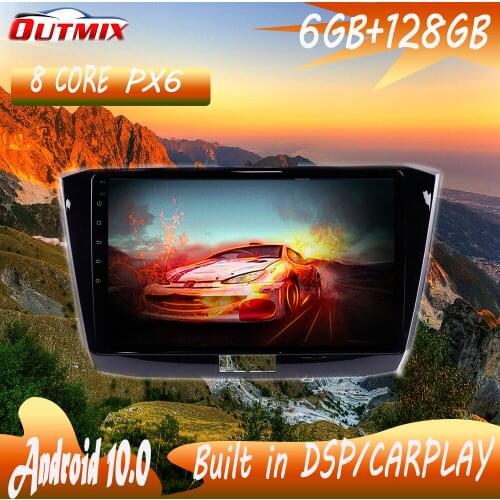 6G+128G Android10.0 For Volkswagen Passat 2016-2018 Car Radio Multimedia Video Player Navigation GPS 2 din dvd Built-in carplay