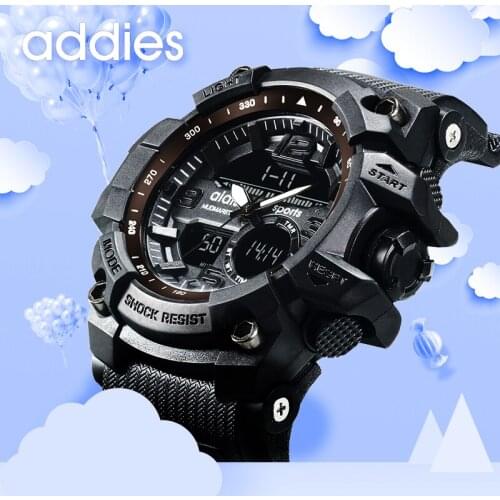 ADDIES Brand Fashion Children Watches LED Digital Quartz Watch Boy Girl Student Multifunctional Waterproof Wristwatches For Kids