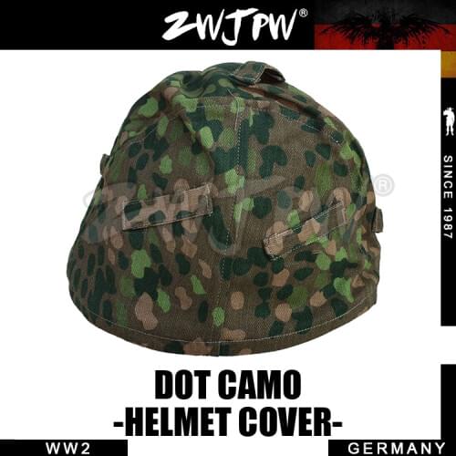 Normandy SS DOT Camo M35 Helmet Cover DE/505124