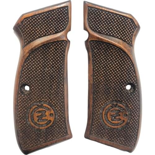 CZ75 Logo Custom Series Laser Cutting Wooden Grip Mod13