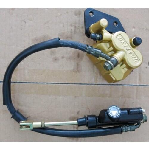 For Kawasaki motorcycle electric car models Apollo SUV models hydraulic disc brake disc rear brake fluid black and white