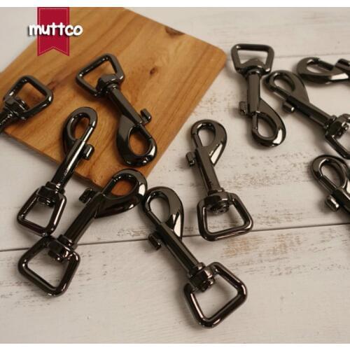 Wholesale environmental gun black 20mm metal Swivel clasp lobster claws Hardware dog clip buckle leash metal accessories PK-004